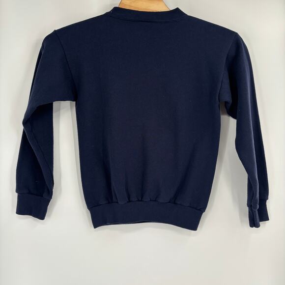 Vintage Trau & Loevner Medium Navy Blue Tazmanian Devil Pullover Graphic Sweater - Picture 6 of 6